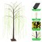 Solar Powered LED Willow Tree Light, Outdoor Waterproof Lighted Weeping Willow Tree for Garden Decor